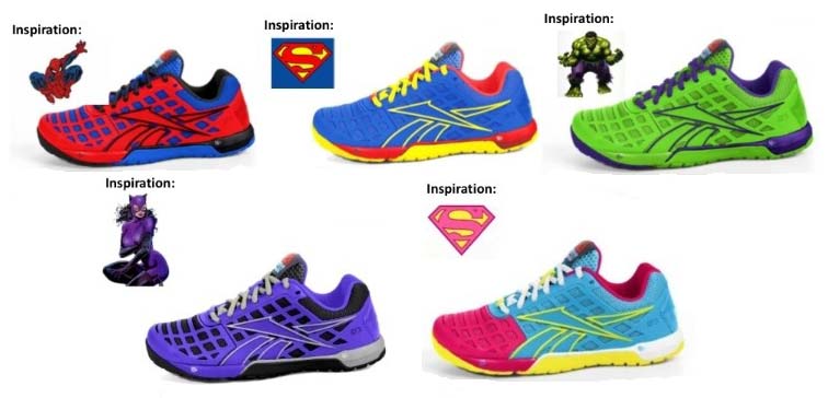 reebok nano superhero shoes